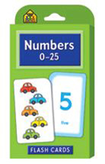 Picture of Numbers 0-25 flash cards