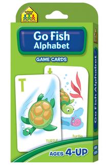 Picture of Go fish game cards
