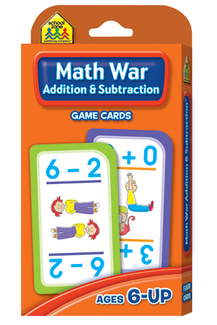 Picture of Math war addition & subtraction  game cards