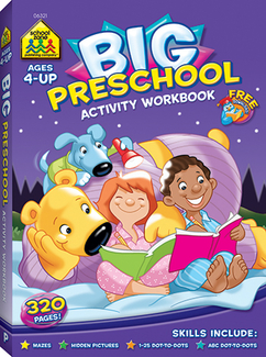 Picture of Big preschool activity workbook