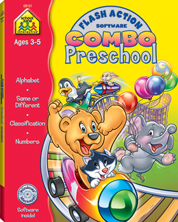 Picture of Preschool flash action software &  workbook
