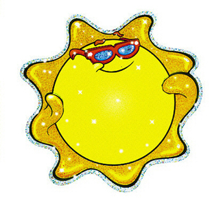 Picture of Sparkle accents smiling suns 24/pk  5 x 5