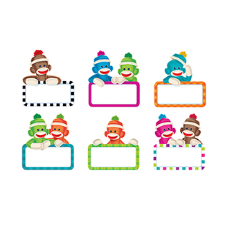 Picture of Sock monkey signs accents variety  pack