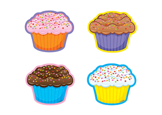 Picture of Cupcakes/mini variety pk mini  accents