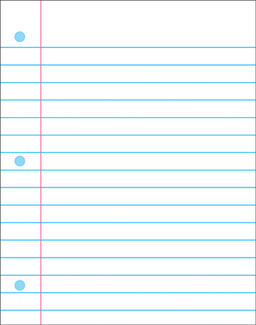 Picture of Wipe-off chart notebook paper  22 x 28