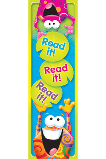 Picture of Read it read it read it frog-tastic  bookmarks