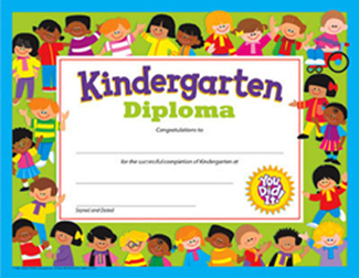 Picture of Kindergarten diploma