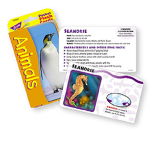 Picture of Pocket flash cards animals
