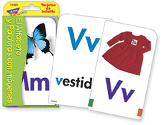 Picture of Pocket flash cards spanish alpha