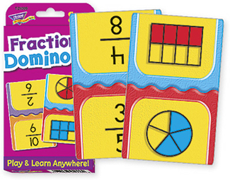 Picture of Challenge cards fractions domino