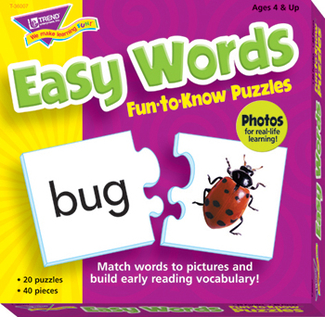 Picture of Fun-to-know puzzles easy words