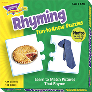 Picture of Fun to know puzzles rhyming