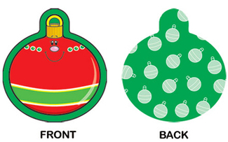 Picture of Mini cut-outs single christmas  ornaments