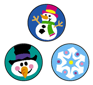 Picture of Sticker winter joys superspots