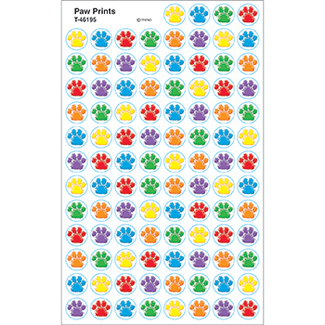 Picture of Paw prints superspots stickers