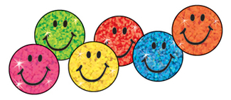 Picture of Superspots colorful sparkle 400/pk  smiles