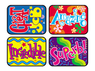 Picture of Applause stickers wonderful 100/pk  words acid-free
