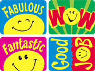 Picture of Applause stickers smiley faces