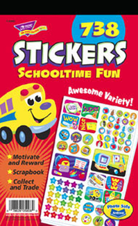 Picture of Sticker pad schooltime fun