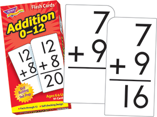 Picture of Flash cards addition 0-12 91/box