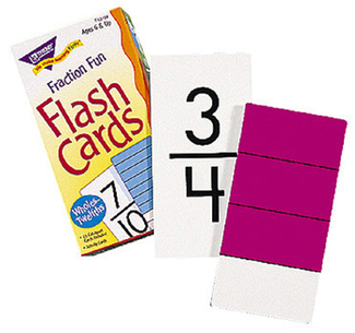 Picture of Flash cards fraction fun 96/box