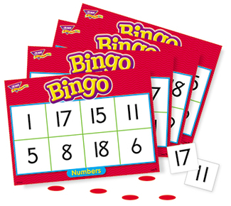 Picture of Bingo numbers ages 4 & up