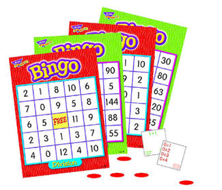 Picture of Multiplication & division bingo  game