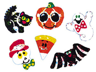 Picture of Sparkle stickers halloween sparkles