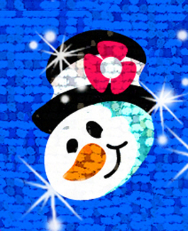 Picture of Sparkle stickers snow folks