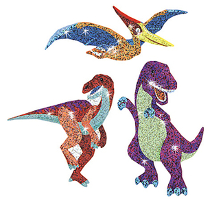 Picture of Sparkle stickers dazzling dinos