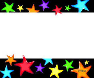 Picture of Gel stars name tags