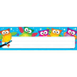 Picture of Owl stars desk toppers name plates