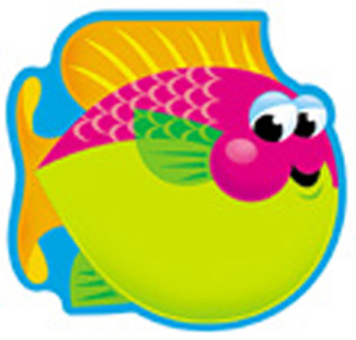 Picture of Note pad fish 50 sht 5 x 5 acid  free