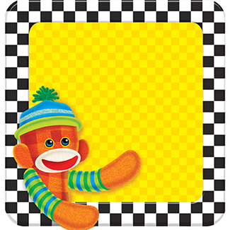 Picture of Sock monkey note pad