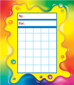 Picture of Rainbow gel incentive pads
