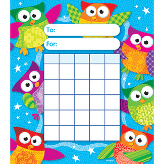 Picture of Owl stars incentive pad