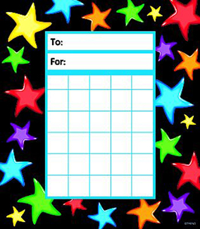 Picture of Gel stars incentive pads