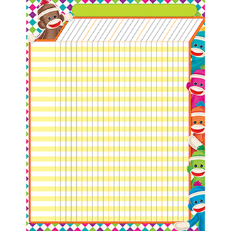 Picture of Sock monkeys incentive chart