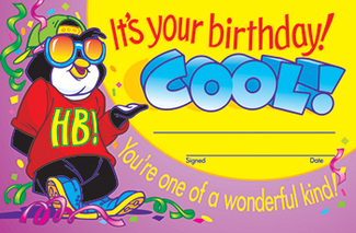Picture of Awards its your birthday cool 30/pk  5 x 8