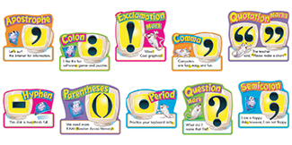 Picture of Bb set punctuation 30/pk 5 x 8