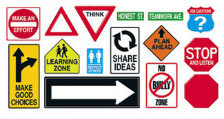 Picture of Bb set learning signs