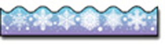 Picture of Border snowflakes scalloped