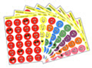 Picture of Stinky stickers smiles 432/pk  variety pk acid-free