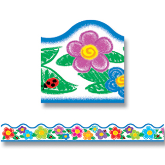 Picture of Crayon flowers terrific trimmer