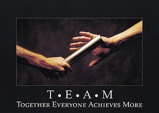 Picture of Poster t.e.a.m. together everyone