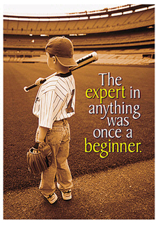 Picture of Poster the expert in anything  13 x 19 large
