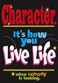 Picture of Poster character its how you live