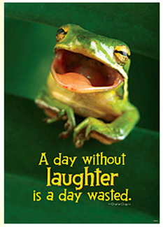 Picture of Poster a day w/out laughter is a  day wasted charlie chaplin argus