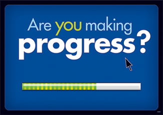 Picture of Are you making progress argus large  poster