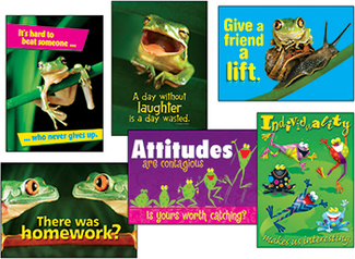 Picture of Awesome attitude frogs combo sets  argus posters